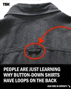 What Are the Loops on the Back of Button-Down Shirts For?