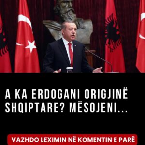 A KA ERDOGANI ORIGJINË SHQIPTARE? MËSOJENI…